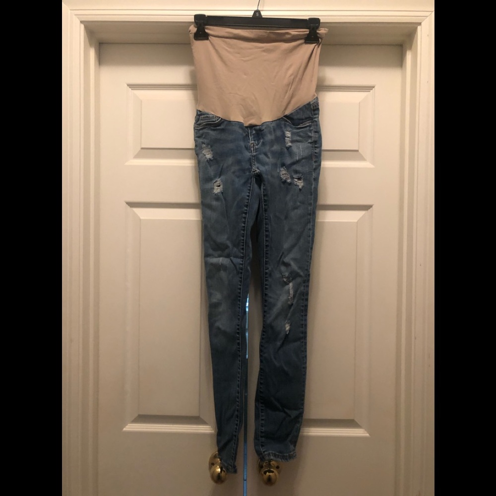 A pea in the pod maternity jeans size 27